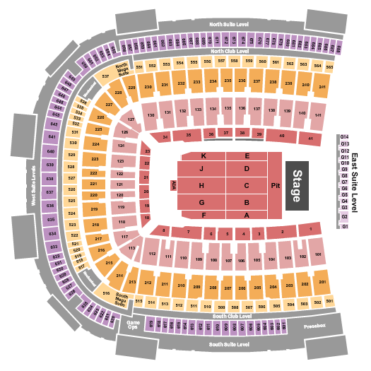 Boone Pickens Stadium Cross Canadian Ragweed Seating Chart